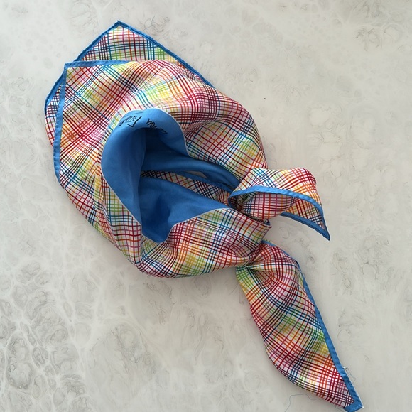 Vintage Diane Von Furstenberg silk scarf - Picture 2 of 7